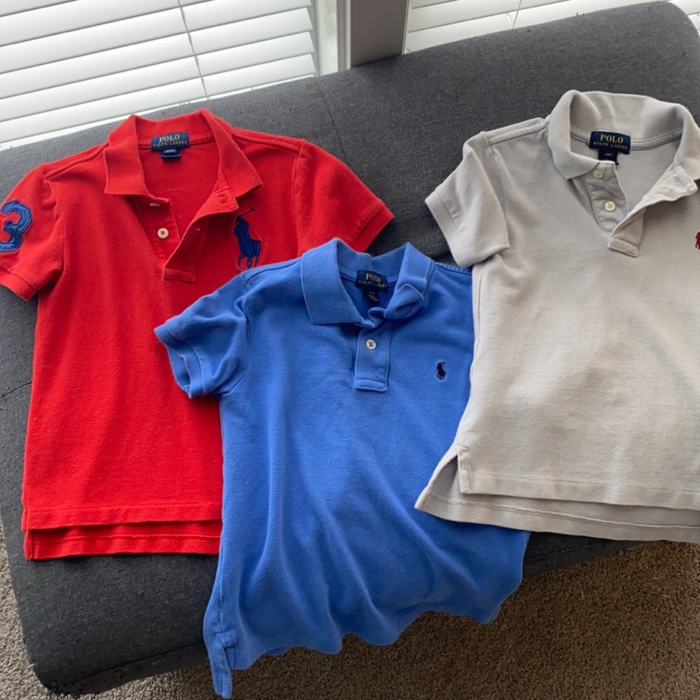 Ralph Lauren Boys 4T Polo Shirts